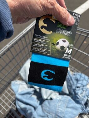 Youth Soccer Socks – tiger performance, soccer Athletic Crew 2 pair youth M